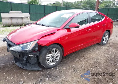 2020 Hyundai Elantra Sel из США, поврежденный, VIN 5NPD84LF6LH568777